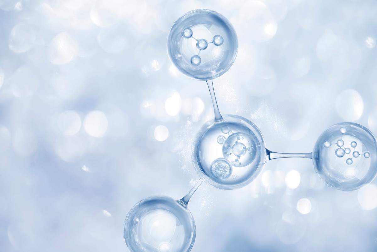 Molecular hydration visual